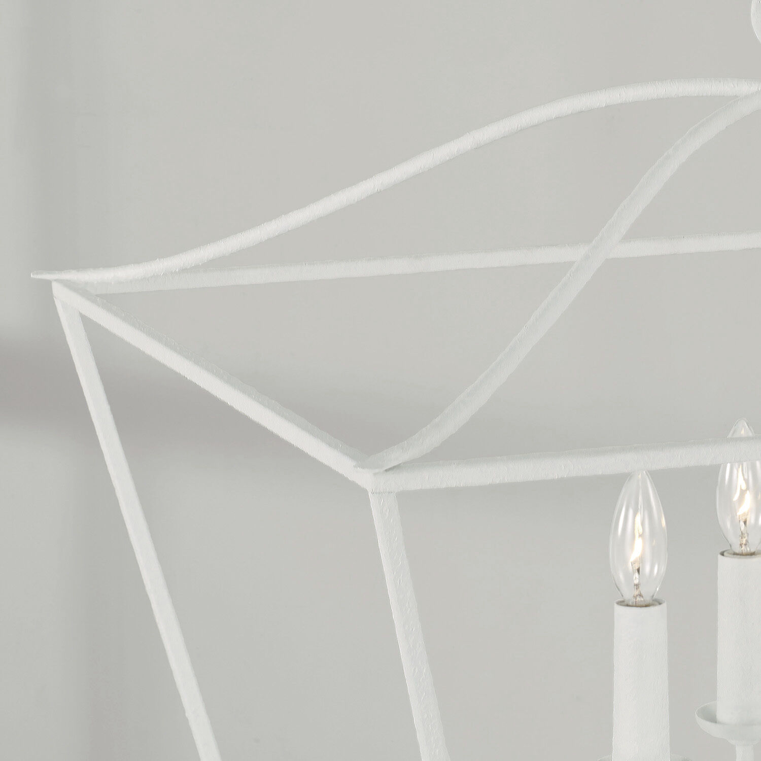 Grady 4 Light 27.5 inch Textured White Pendant Ceiling Light