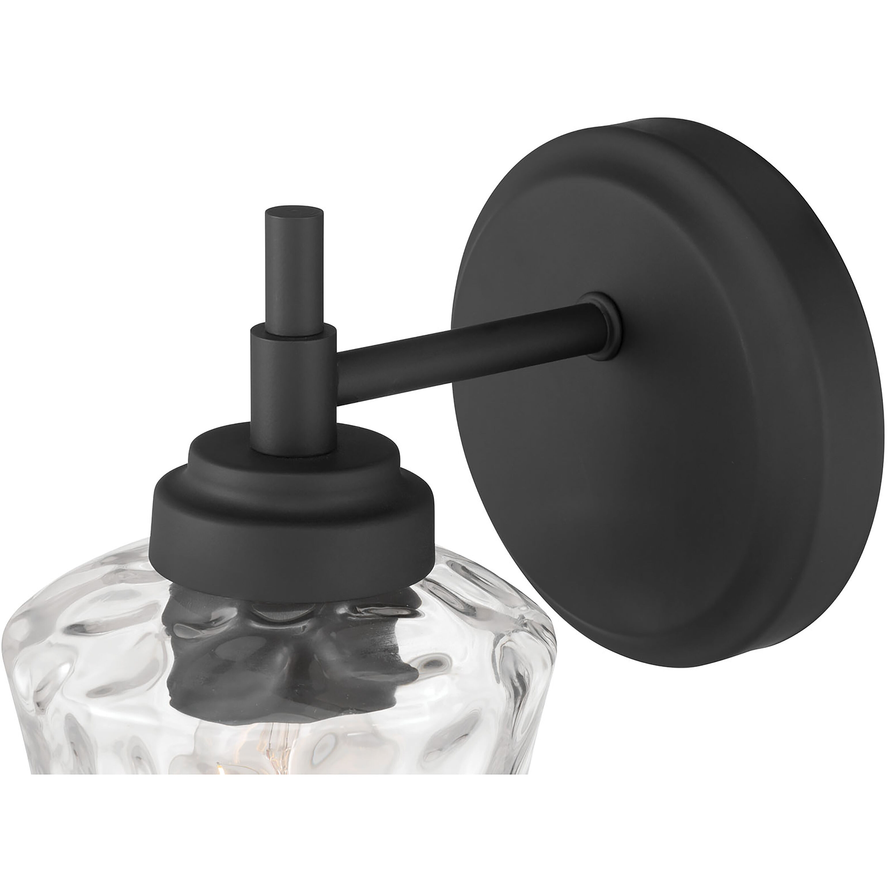 Clarvyn 1 Light 5 inch Matte Black Wall Sconce Wall Light