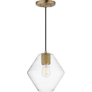 Geode 1 Light 9.50 inch Pendant