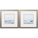 Abstract Collection Blue Framed Art