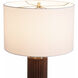 Tambo 30 inch 23 watt Dark Walnut and Weathered Brass Table Lamp Portable Light