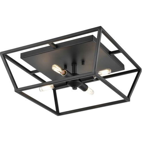 Cabot Trail 4 Light 14.75 inch Graphite Semi-flush Mount Ceiling Light