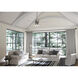 Hardwick 52 inch Matte Silver with Light Gray Oak Blades Ceiling Fan