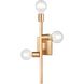 Attune 3 Light 5 inch Burnished Brass ADA Sconce Wall Light