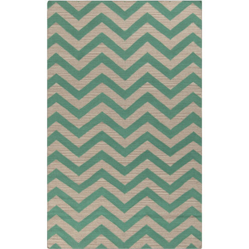 Frontier 132 X 96 inch Emerald, Taupe Rug