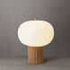 Tambo 15 inch 23.00 watt Natural Ash and Weathered Brass Accent Table Lamp Portable Light
