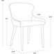 Evora Dillon Stratus Dining Chair, Set Of 2