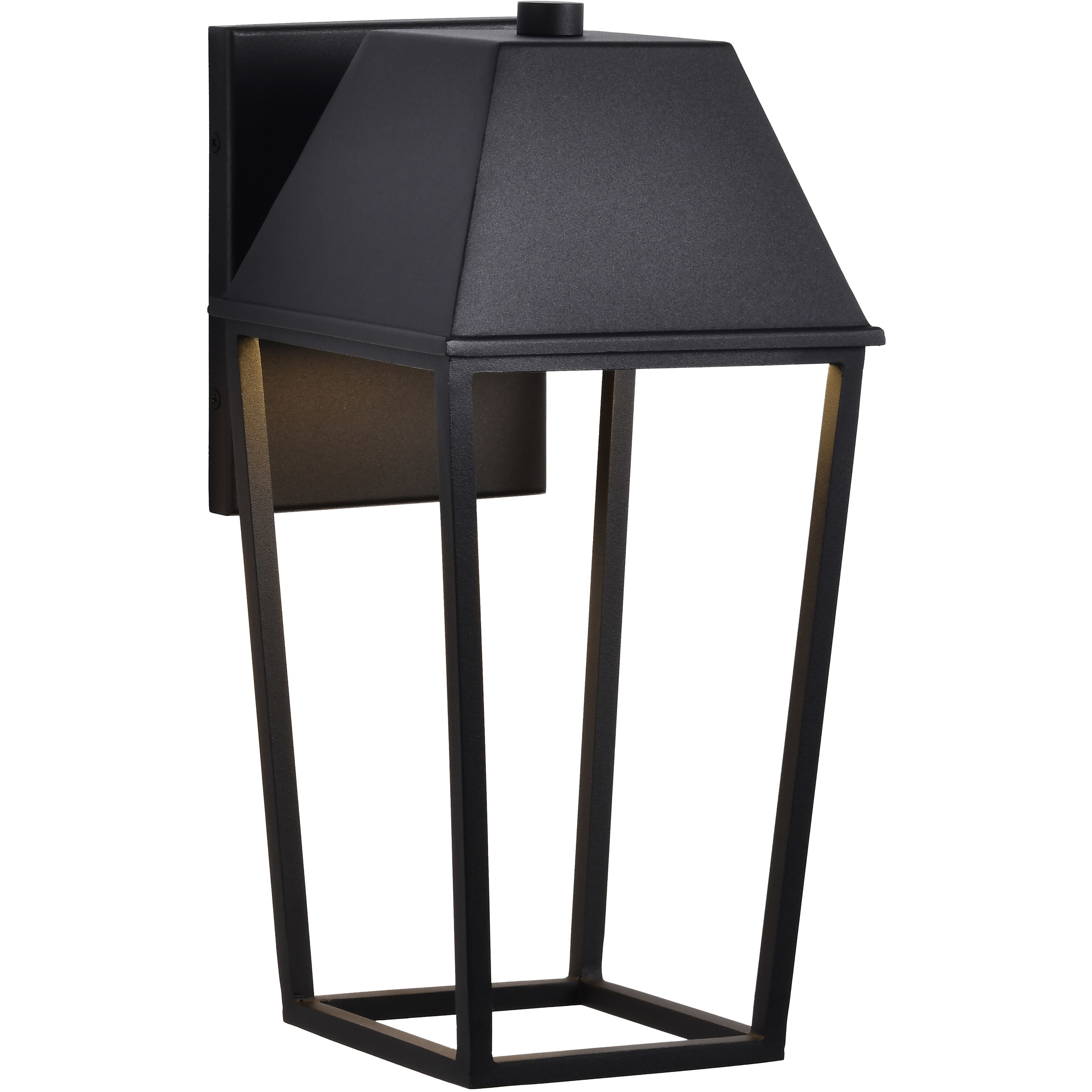Colt LED 15.5 inch Matte Black Outdoor Wall Light
