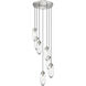 Arden 7 Light 18 inch Brushed Nickel Chandelier Ceiling Light