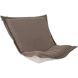 Barbet Chocolate and Natural Chair Cover & Cushion