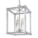 Alpine 6 Light 18.5 inch Polished Nickel Chandelier Ceiling Light