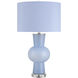 Duende 29.5 inch 150 watt Blue and Clear Table Lamp Portable Light