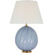 Julie Neill Talia 29.25 inch 5.00 watt Blue Cordless Table Lamp Portable Light, Medium