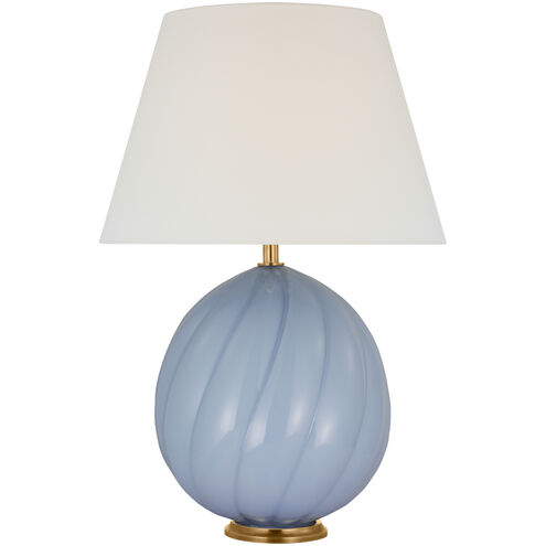 Julie Neill Talia 29.25 inch 5.00 watt Blue Cordless Table Lamp Portable Light, Medium