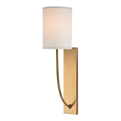 Colton 1 Light 4.5 inch Aged Brass Wall Sconce Wall Light