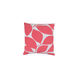 Somerset 20 X 20 inch Bright Pink and Ivory Throw Pillow