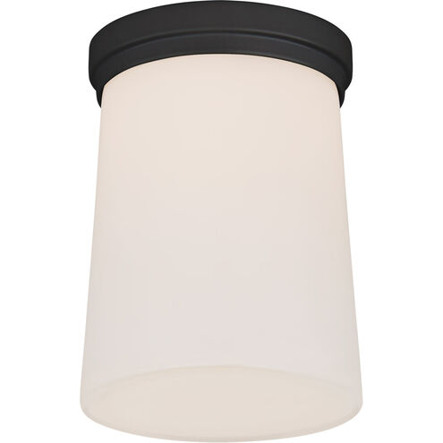 Barbara Barry Halo LED 5 inch Matte Black Flush Mount Ceiling Light, Tall
