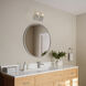 Merry 2 Light 12 inch Brushed Nickel Bath Vanity Wall Light