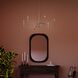 Pilar 6 Light 40 inch Brushed Nickel Chandelier Ceiling Light