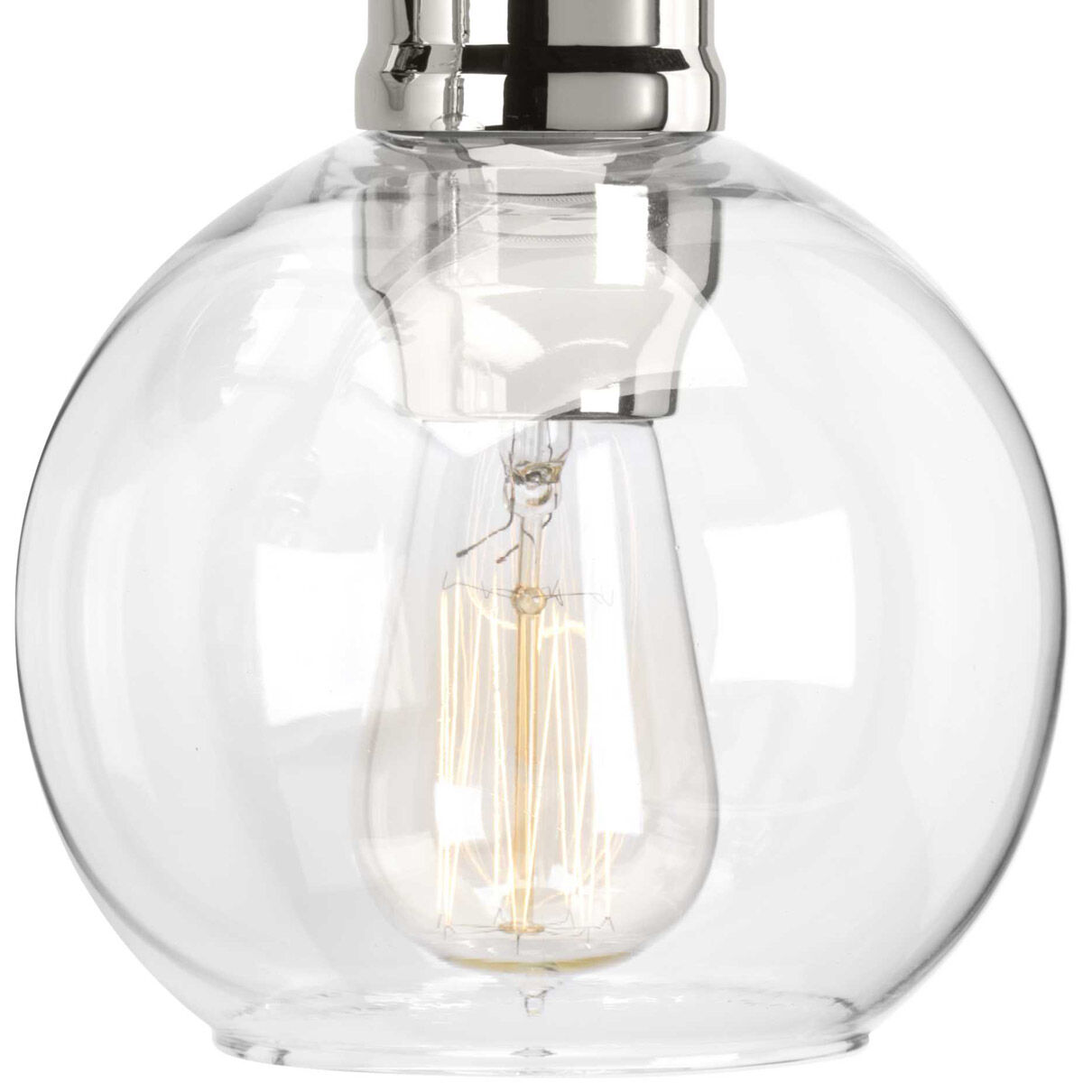 Hansford 5 Light 25 inch Polished Nickel Chandelier Ceiling Light