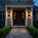 C&M by Chapman & Myers Modesto 1 Light 15.38 inch Textured Black Outdoor Wall Lantern