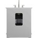 Knox 30 X 34 inch Grey Bathroom Vanity Cabinet