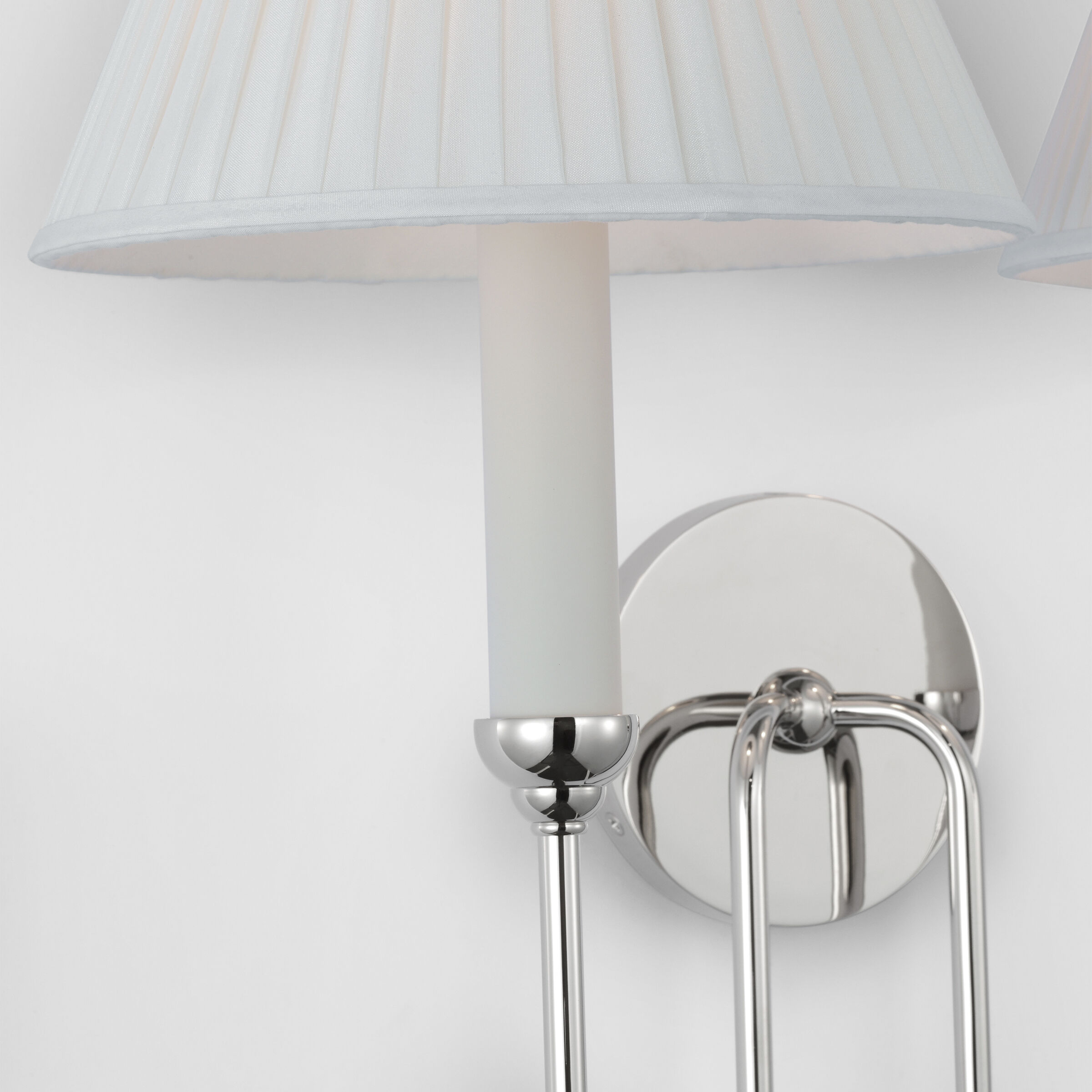 Amber Lewis Ingela LED 19.5 inch Polished Nickel Double Sconce Wall Light