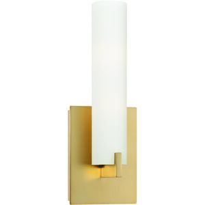 Tube 2 Light 4.75 inch Honey Gold ADA Wall Sconce Wall Light in Incandescent
