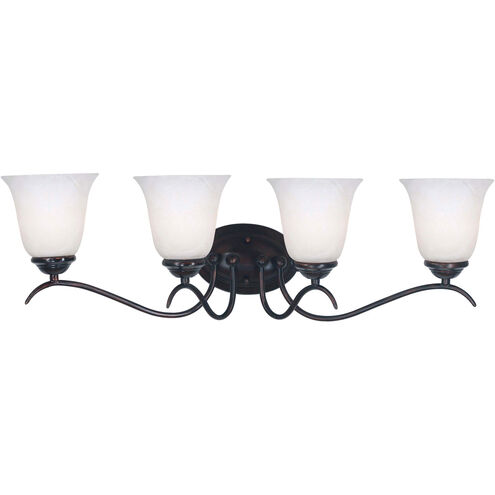 Medusa 4 Light 29 inch Oil Rubbed Bronze Vanity Light Wall Light