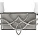 Brooke 2 Light 16.5 inch Antique Nickel Vanity Light Wall Light