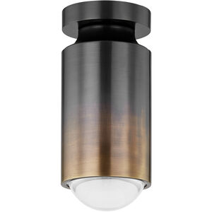 Whately 1 Light 4.75 inch Gradient Brass Flush Mount Ceiling Light