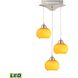 Ciotola 3 Light 10.00 inch Mini Pendant