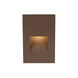 Tyler 120 3.8 watt Bronze Step and Wall Lighting in Red, WAC Lighting