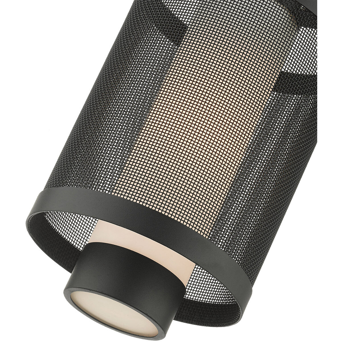 Nottingham 1 Light 9 inch Textured Black Outdoor Pendant Lantern