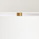 Drew & Jonathan Moresby 23.13 inch 9.00 watt Gloss White Table Lamp Portable Light