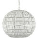 Panopolis 1 Light 20 inch White Pendant Ceiling Light