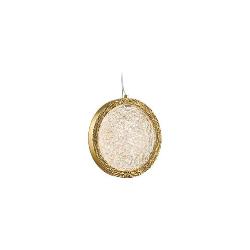 Bottega LED 6 inch Polished Brass Pendant Ceiling Light