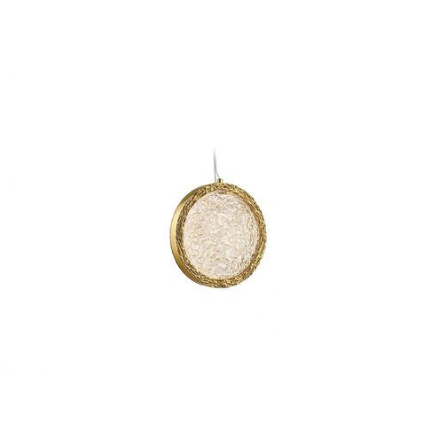 Bottega LED 6 inch Polished Brass Pendant Ceiling Light