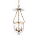 Hampton 3 Light 10.25 inch Aged Brass Pendant Ceiling Light in C3