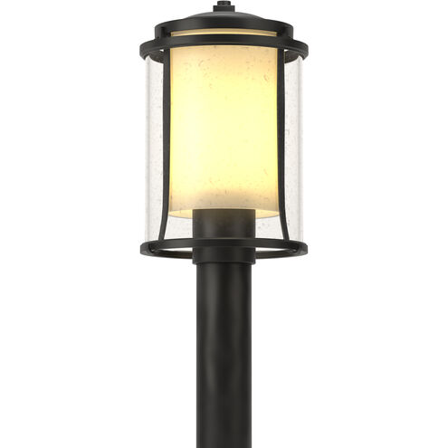 Meridian 1 Light 14.4 inch Coastal Black Outdoor Post Light