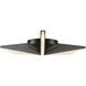 Tachi LED 18.13 inch Urban Bronze Flush Mount Ceiling Light