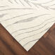 Mitra 114 X 79 inch Light Grey Rug in 6 x 9