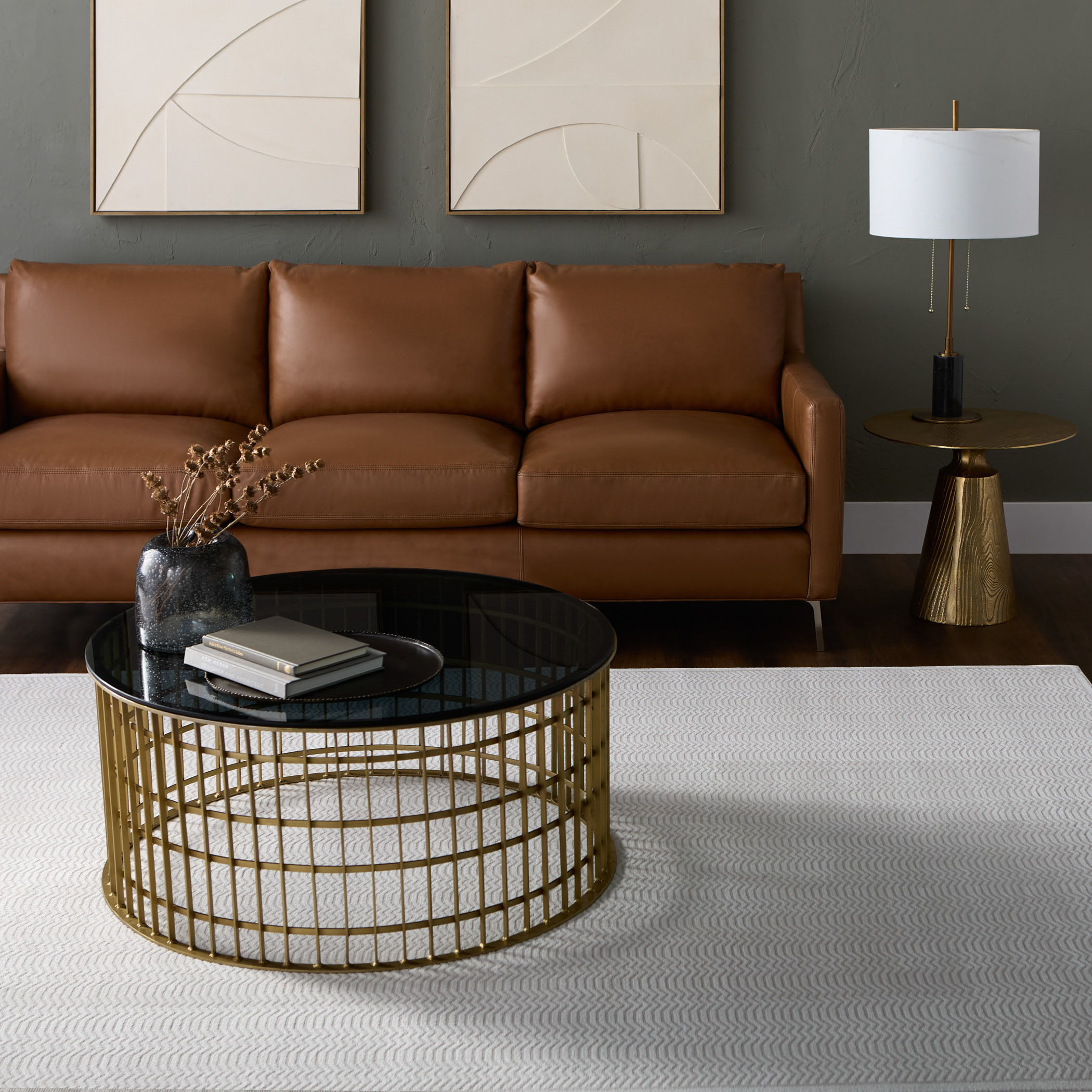 Laila 130 X 94 inch Earth Tones Rug in 8 x 11