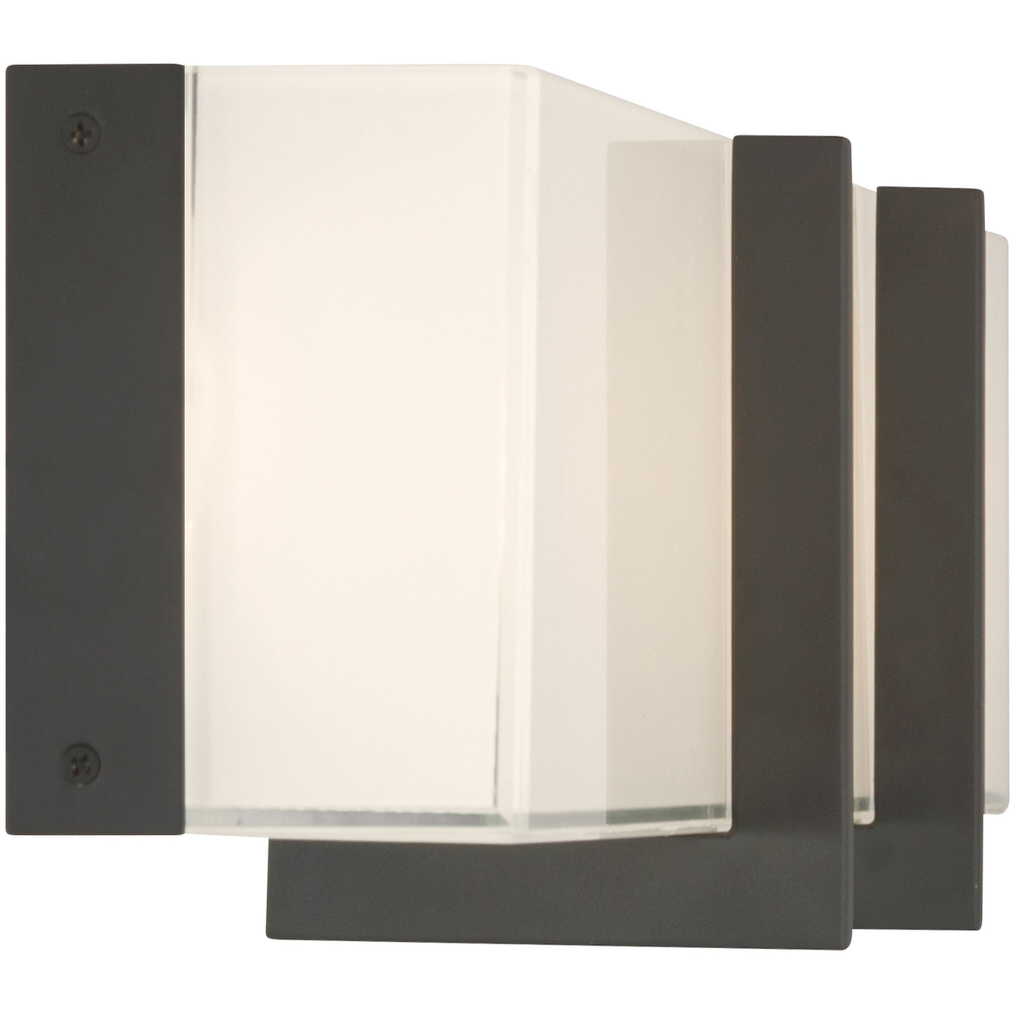 High Rise LED 30.25 inch Dark Matte Black Bath Bar Wall Light