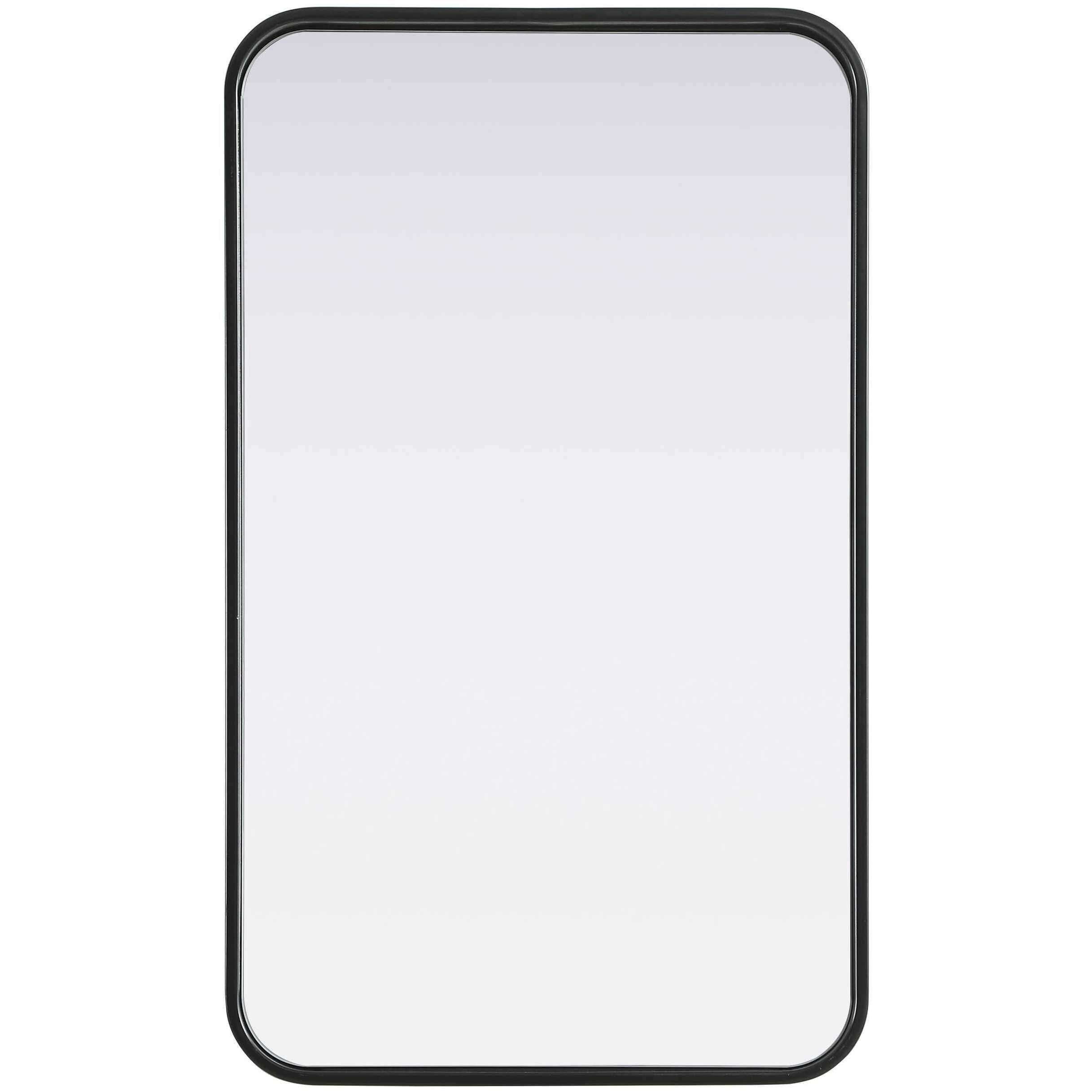 Remy 30 X 18 inch Black Mirror