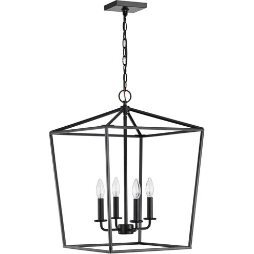 Emma 4 Light 17 inch Dark Bronze Pendant Ceiling Light