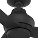 Mazzini 52 inch Matte Black Outdoor Ceiling Fan