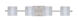 Paolo LED 30 inch Satin Nickel Vanity Lighting Wall Light in Opal Frost Glass