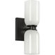 Nola 2 Light 3.63 inch Black Wall Sconce Wall Light