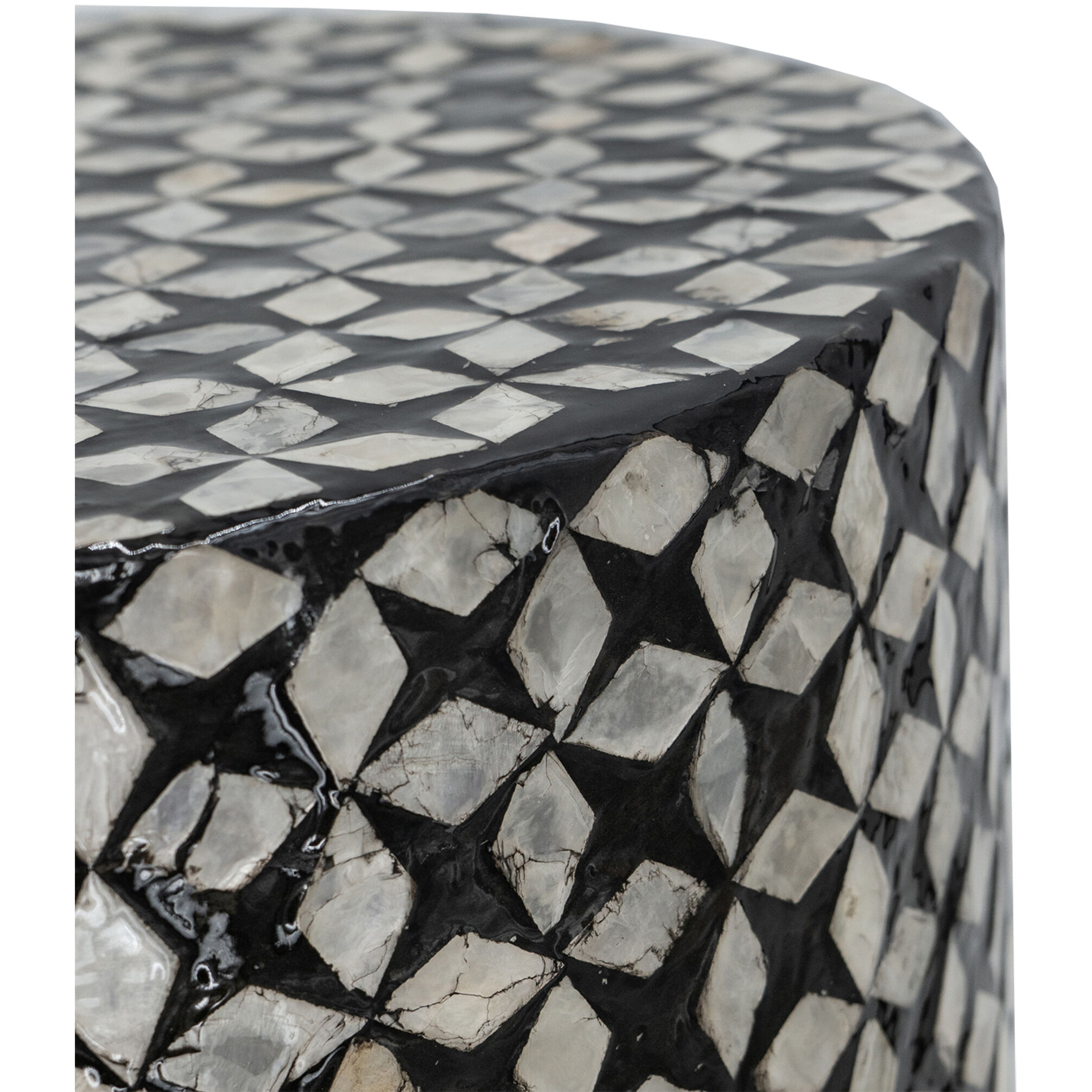 Anita 19.7 inch Black Stool